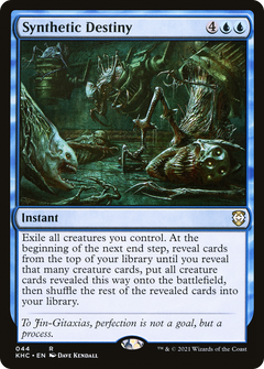 Synthetic Destiny [Kaldheim Commander]-1