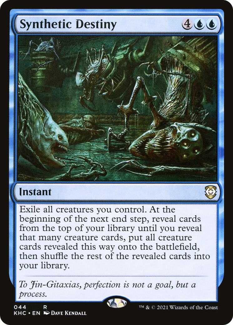 Synthetic Destiny [Kaldheim Commander]-1
