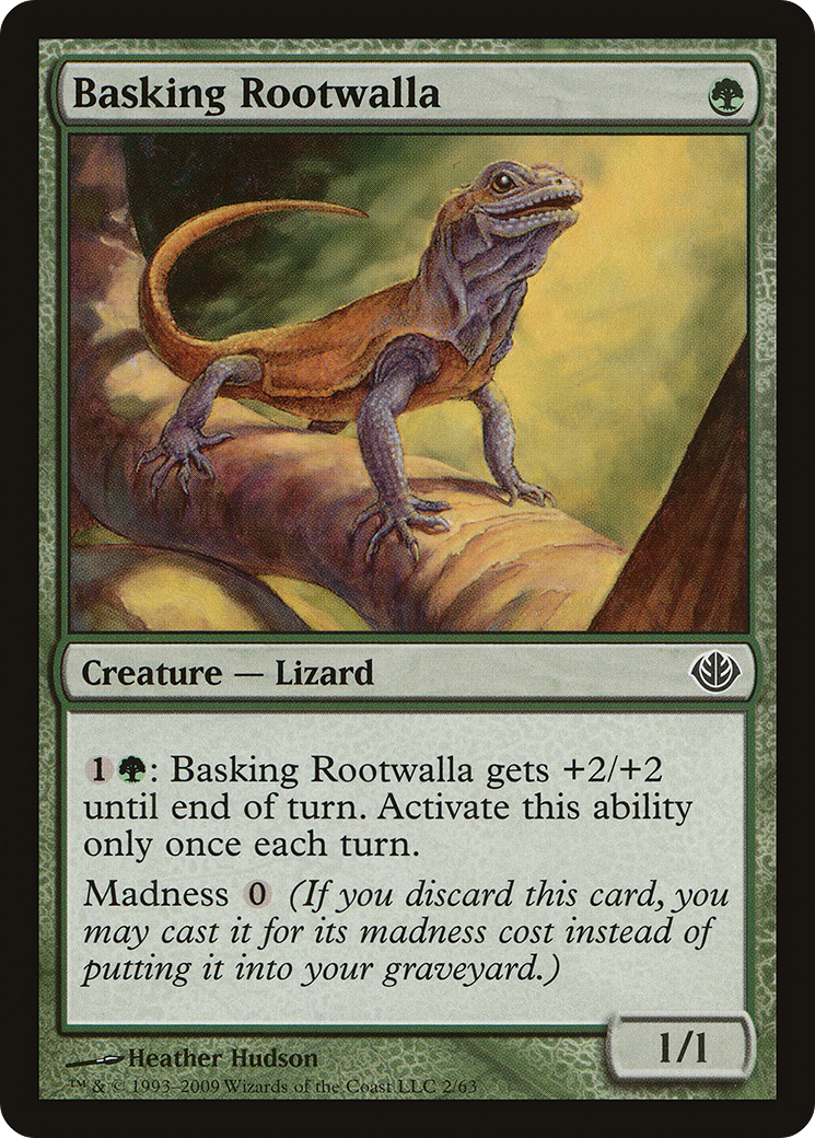 Basking Rootwalla [Duel Decks: Garruk vs. Liliana]-1