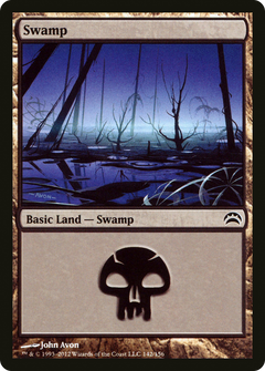 Swamp (142) [Planechase 2012]-1