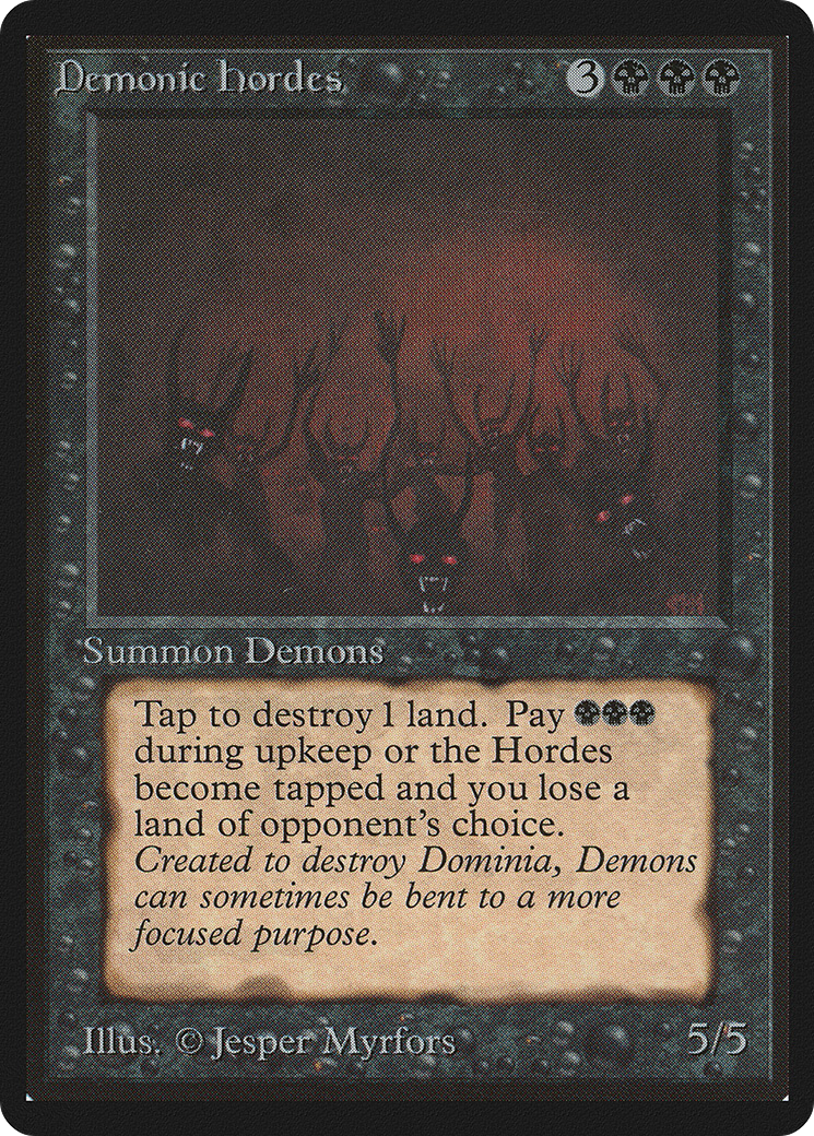 Demonic Hordes (LEB-) - Limited Edition Beta-1