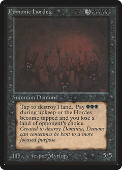 Demonic Hordes (LEB-) - Limited Edition Beta-1