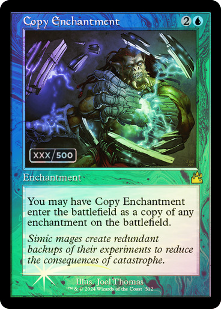 Copy Enchantment (Retro) (Serialized) [Ravnica Remastered]-1