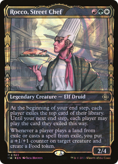 Rocco, Street Chef (Showcase Halo Foil) [March of the Machine: The Aftermath]-1