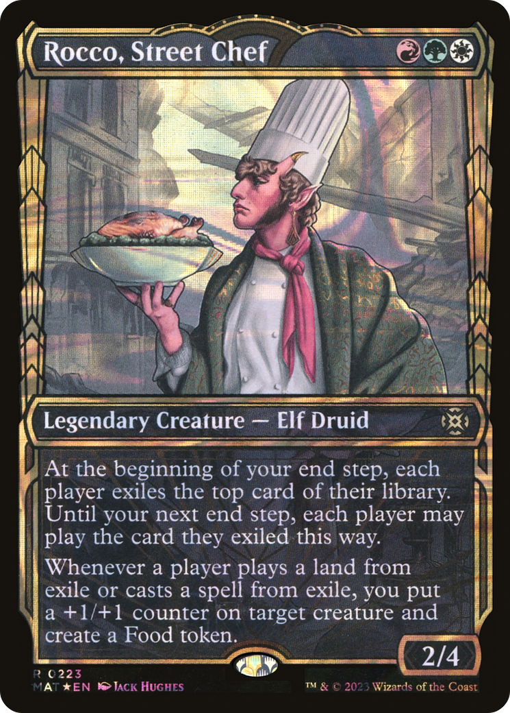 Rocco, Street Chef (Showcase Halo Foil) [March of the Machine: The Aftermath]-1