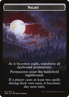 Day // Night (TVOW-021) - Innistrad: Crimson Vow Tokens-2