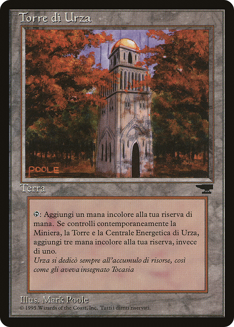Urza's Tower (Shore) (Italian) - "Torre di Urza" (REN-) - Rinascimento-1