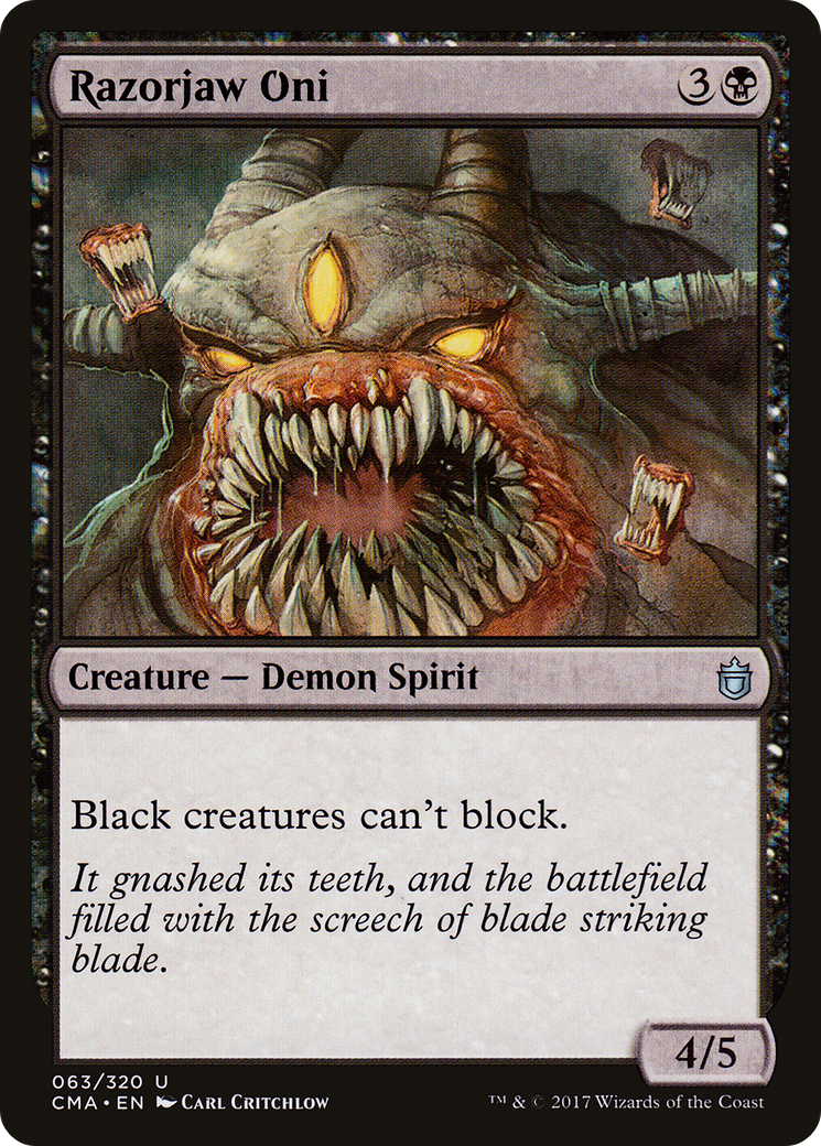 Razorjaw Oni [Commander Anthology]-1