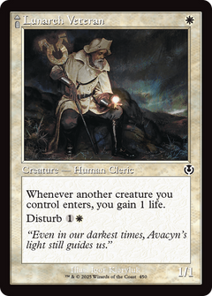 Lunarch Veteran // Luminous Phantom (Retro Frame) [Innistrad Remastered]-4