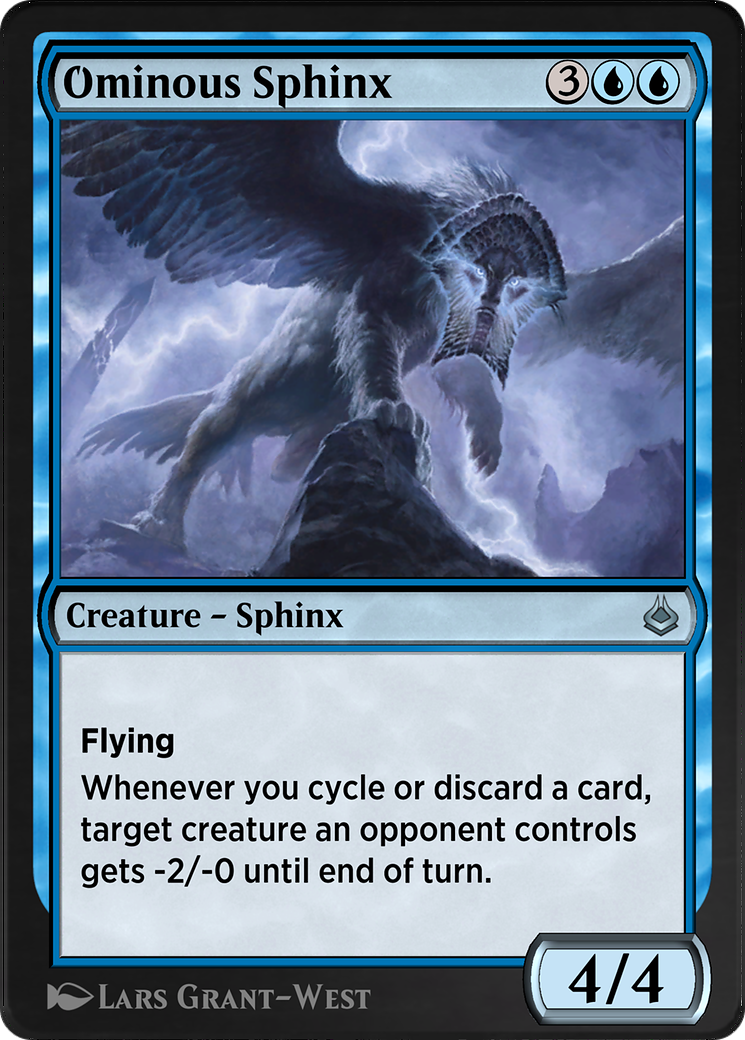 Ominous Sphinx (AKR-072) - Amonkhet Remastered-1