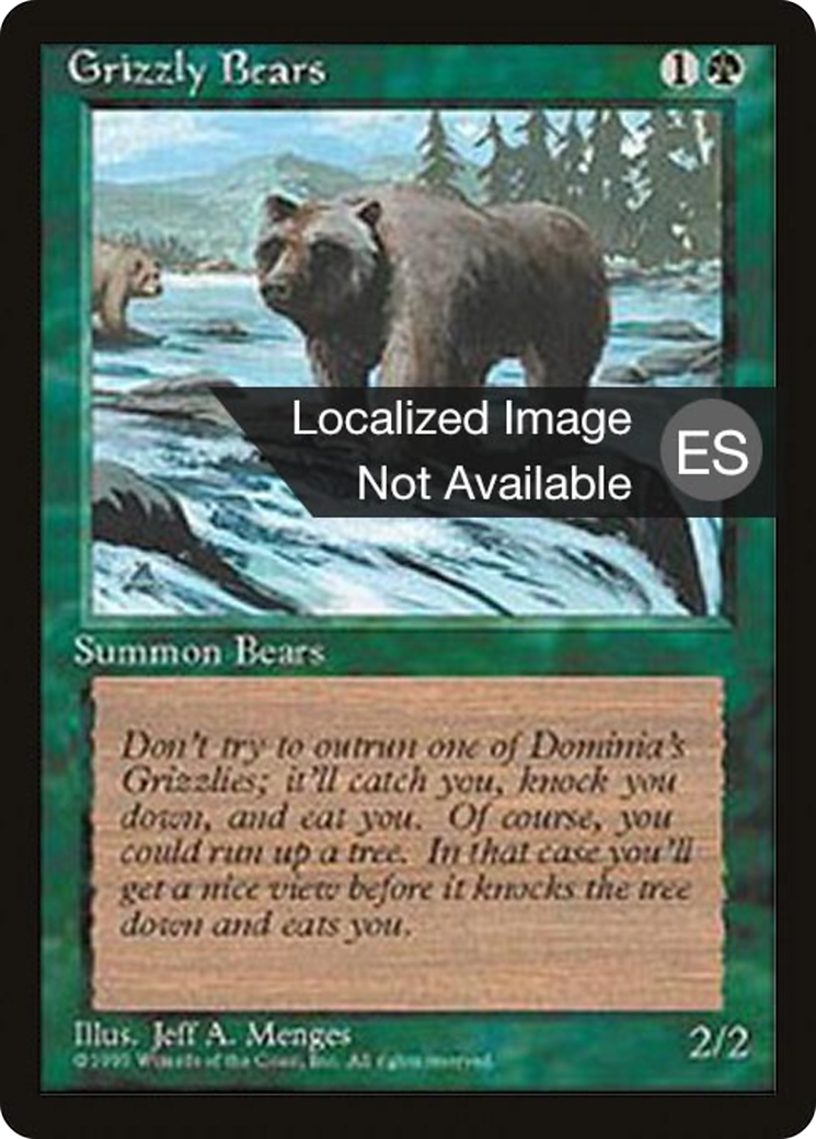 Grizzly Bears [Fourth Edition Foreign Black Border]-1