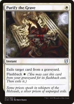 Purify the Grave [Commander 2019]-1