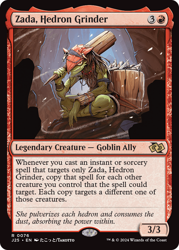 Zada, Hedron Grinder (Anime) [Foundations Jumpstart]-1