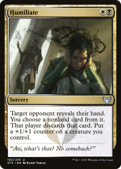 Humiliate [Strixhaven: School of Mages]-1