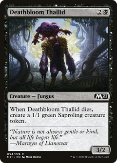 Deathbloom Thallid [Core Set 2021]-1
