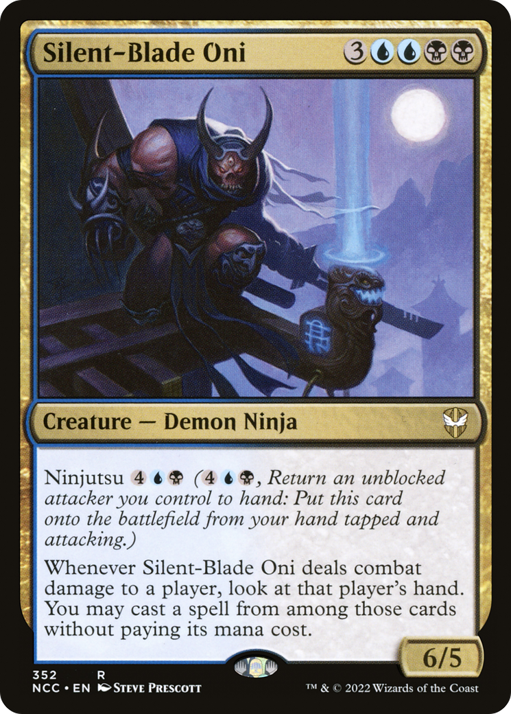 Silent-Blade Oni [Streets of New Capenna Commander]-1