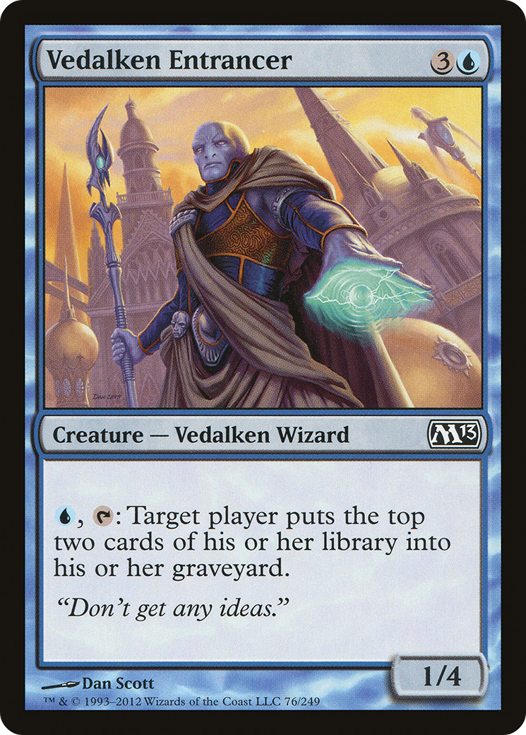 Vedalken Entrancer (M13-076) - Magic 2013 Foil-1