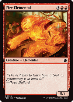 Fire Elemental [Foundations]-1
