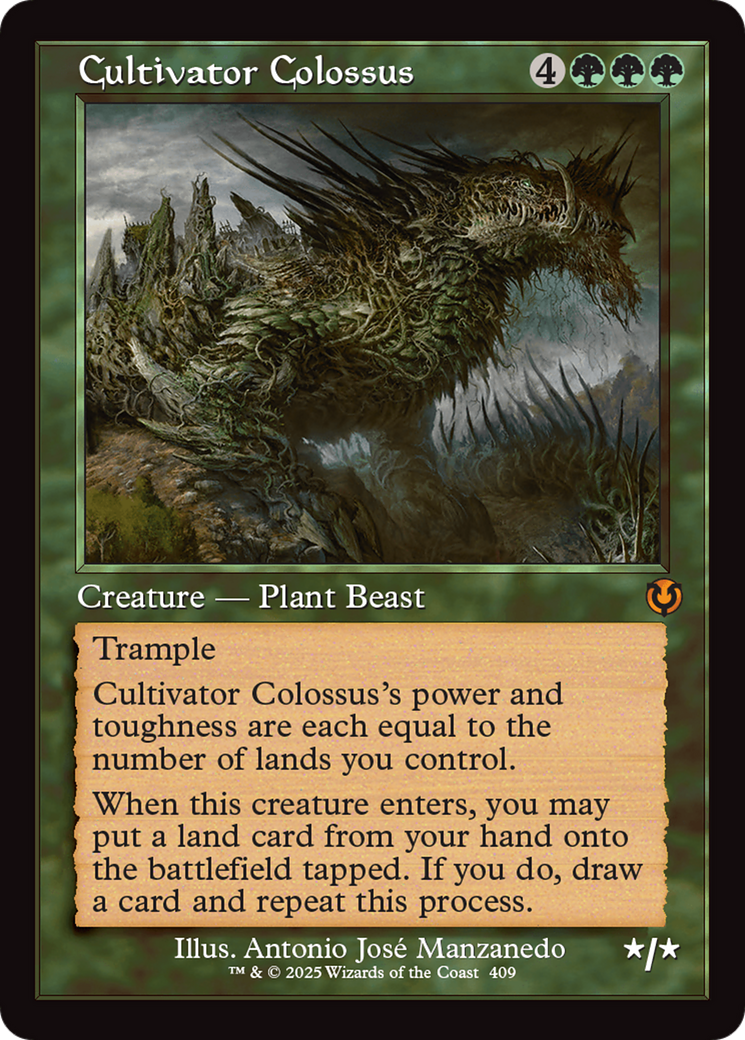 Cultivator Colossus (Retro Frame) [Innistrad Remastered]-1