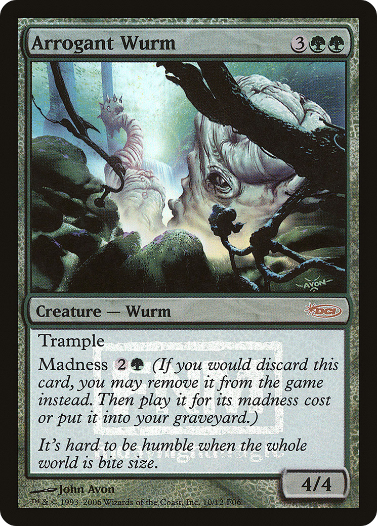 Arrogant Wurm [Friday Night Magic 2006]-1