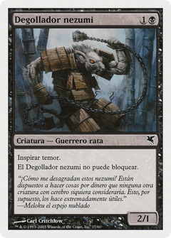 Nezumi Cutthroat (Spanish) - "Degollador nezumi" (A17) (PSAL-A17) - Salvat 2005-1
