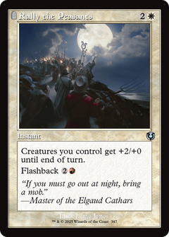 Rally the Peasants (Retro Frame) [Innistrad Remastered]-1