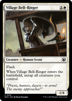 Village Bell-Ringer [March of the Machine Commander]-1