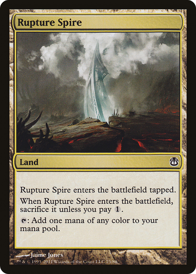 Rupture Spire [Duel Decks: Ajani vs. Nicol Bolas]-1