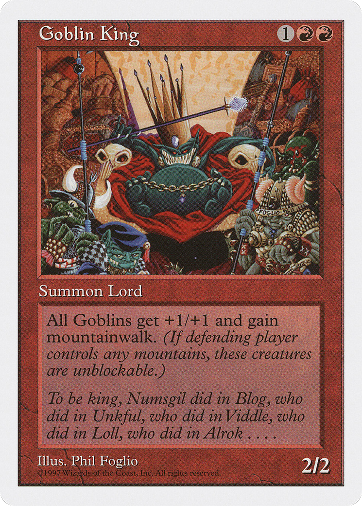 Goblin King [Fifth Edition]-1