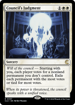 Council's Judgment [Ravnica: Clue Edition]-1