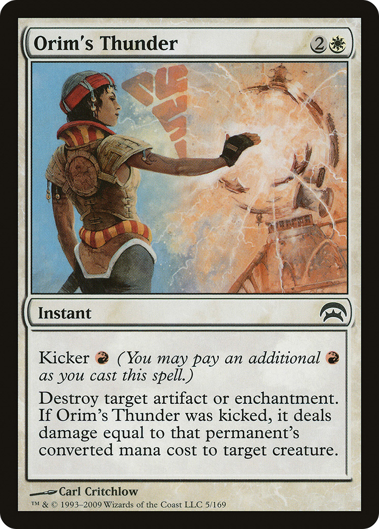 Orim's Thunder [Planechase]-1