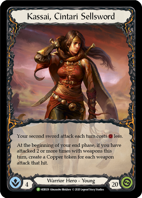 Kassai, Cintari Sellsword [HER029] (Promo)  Cold Foil-1