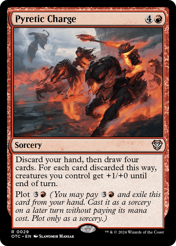 Pyretic Charge [Outlaws of Thunder Junction Commander]-1