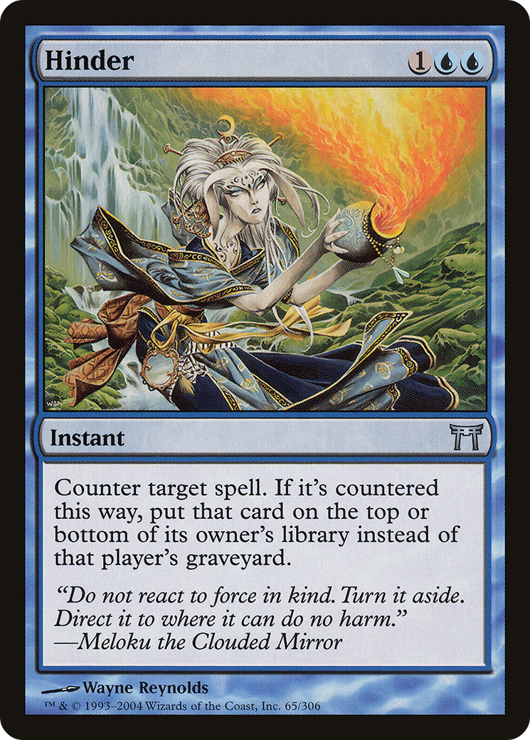 Hinder [Champions of Kamigawa]-1