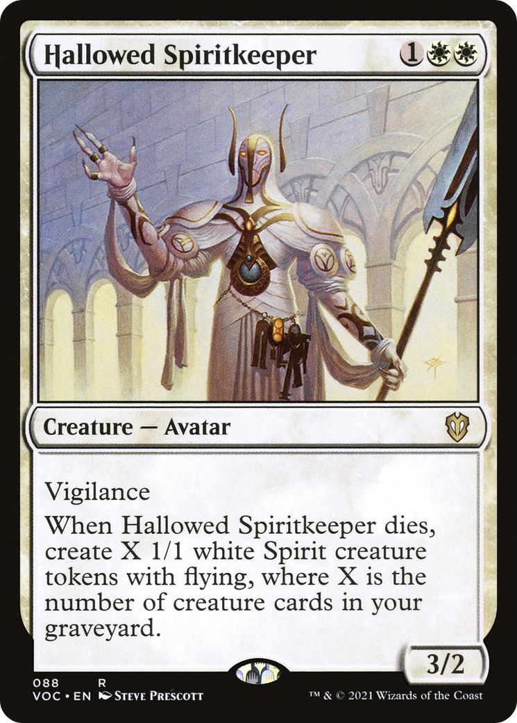 Hallowed Spiritkeeper [Innistrad: Crimson Vow Commander]-1