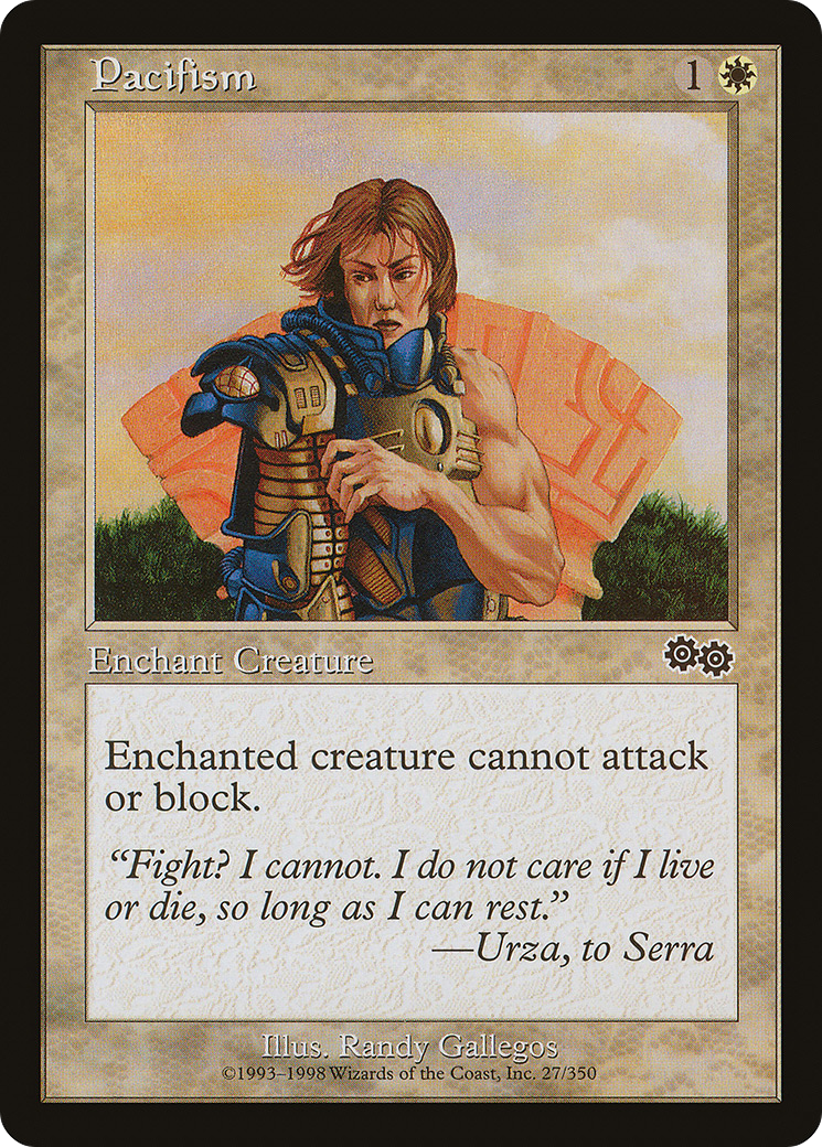 Pacifism [Urza's Saga]-1