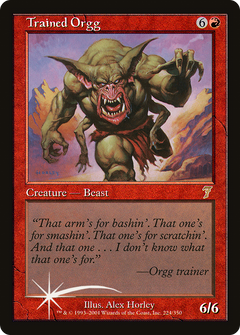 Trained Orgg (7ED-224) - 7th Edition-1
