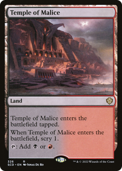 Temple of Malice [Starter Commander Decks]-1