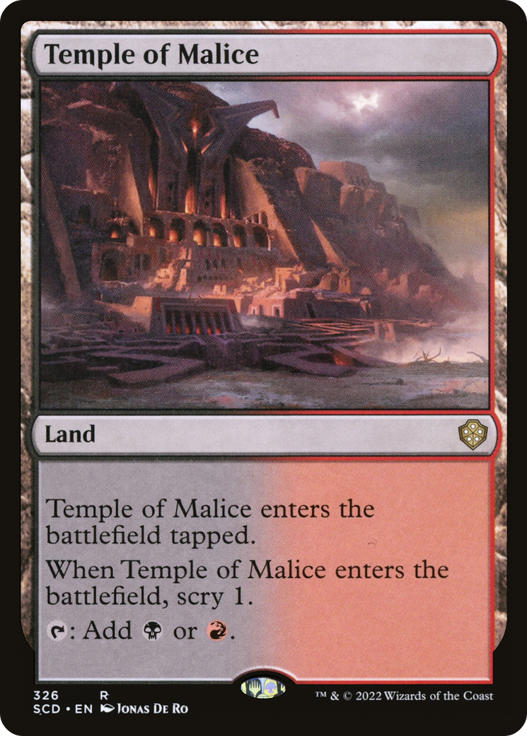 Temple of Malice [Starter Commander Decks]-1