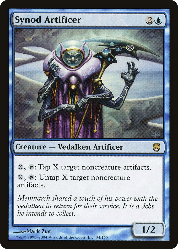 Synod Artificer [Darksteel]-1