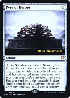 Pyre of Heroes [Kaldheim Prerelease Promos]-1