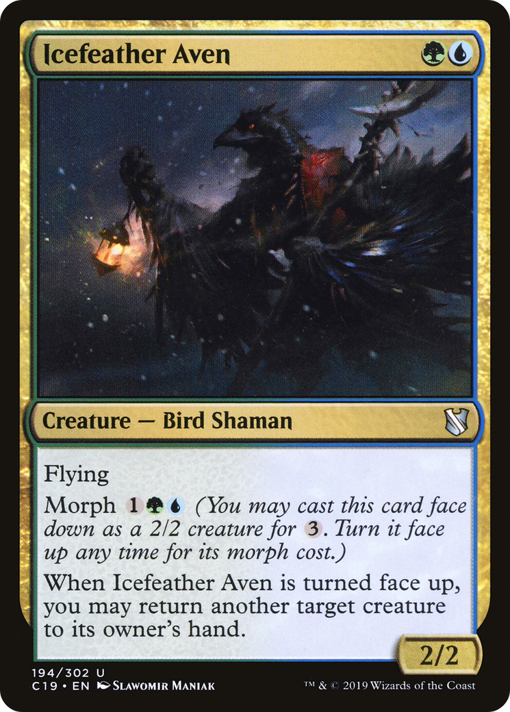Icefeather Aven [Commander 2019]-1