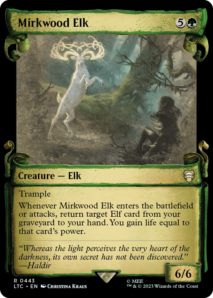 Mirkwood Elk [The Lord of the Rings: Tales of Middle-Earth Commander Showcase Scrolls]-1