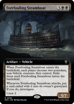 Foreboding Steamboat (Extended Art) [Murders at Karlov Manor Commander]-1