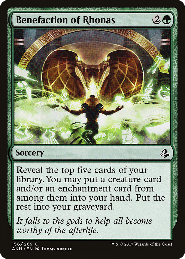 Benefaction of Rhonas [Amonkhet]-1