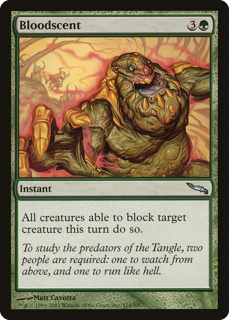 Bloodscent [Mirrodin]-1