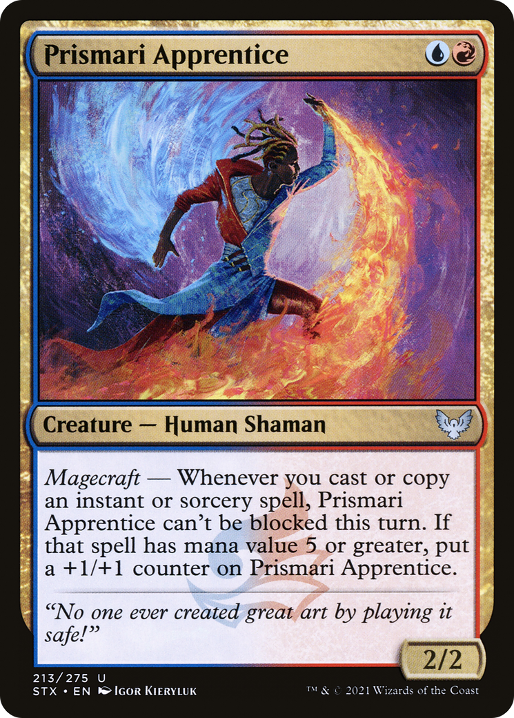 Prismari Apprentice [Strixhaven: School of Mages]-1