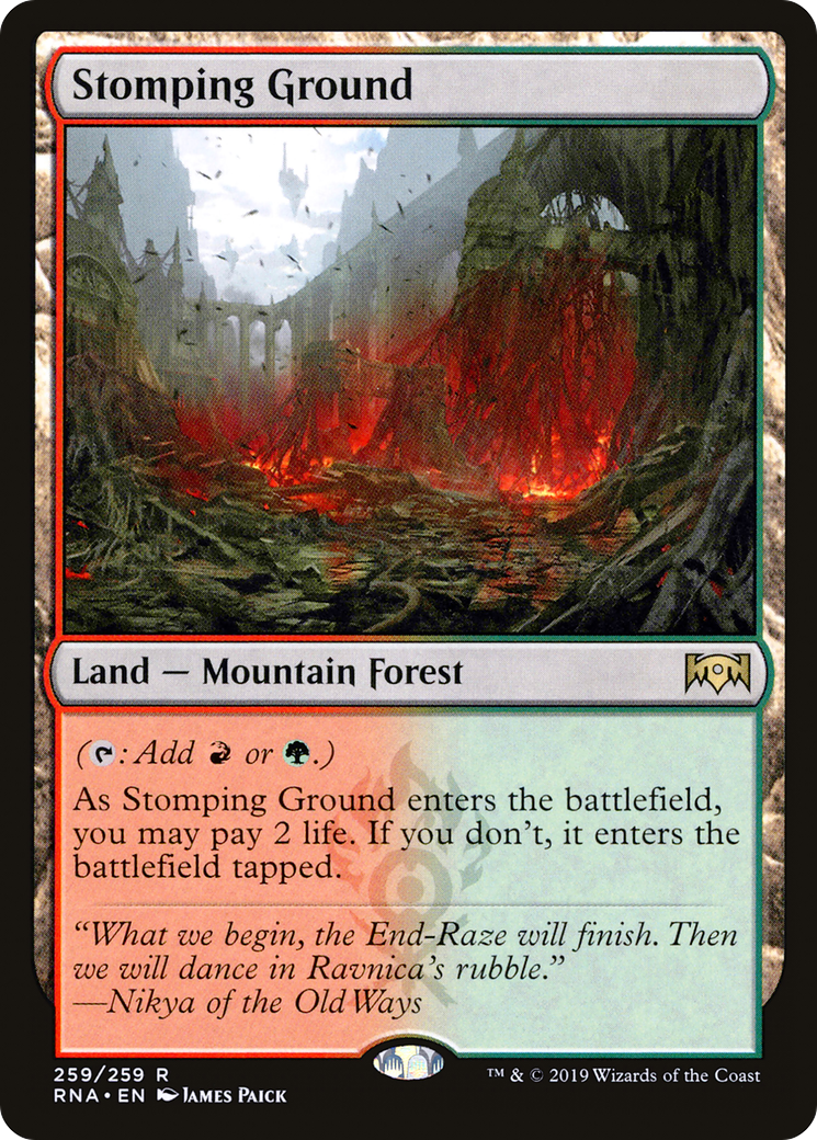 Stomping Ground [Ravnica Allegiance]-1