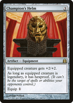 Champion's Helm [Commander 2011]-1