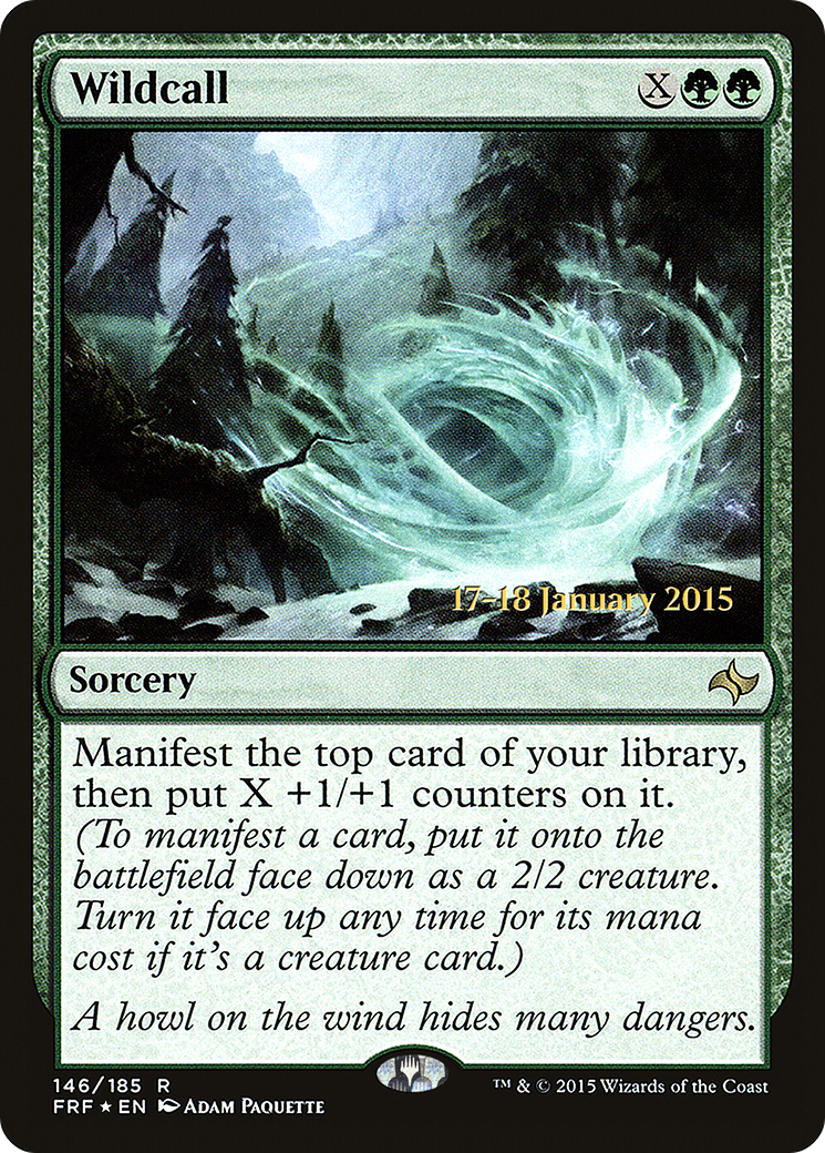 Wildcall (PRE-146) - Fate Reforged Promos Foil-1